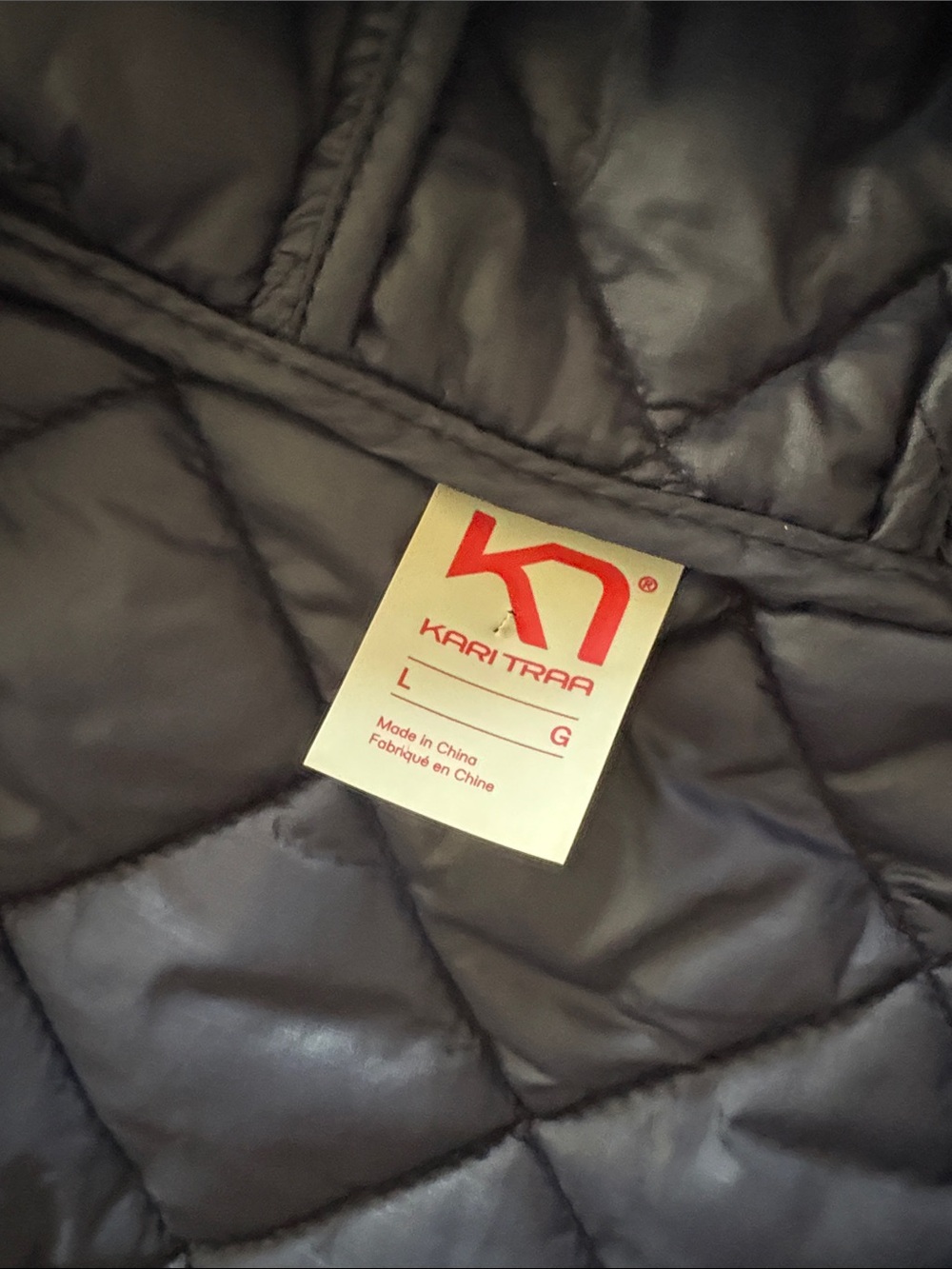 Kari Traa Martine Hybrid hooded down jacket navy gray L - Picture 7 of 11